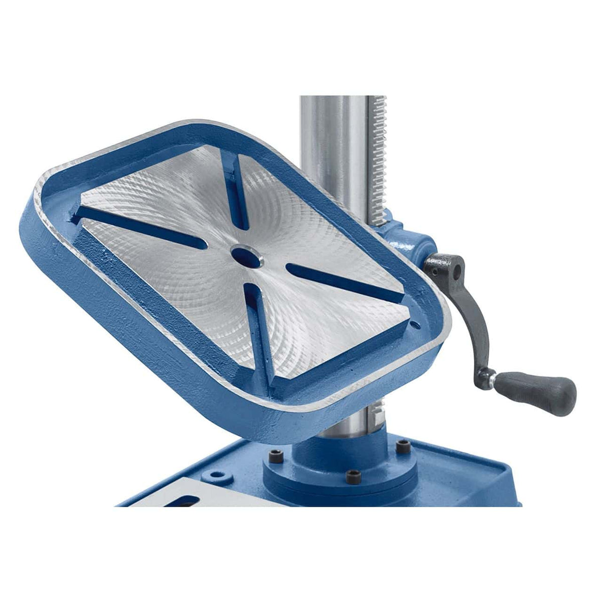 Taladro de banco Bernardo BM 25 T / 230 V con display digital y LED – perforación Ø 25 mm, cono MT 2, 16 velocidad 220-2.840 rpm, motor 0,75 kW 230V, peso 57 kg