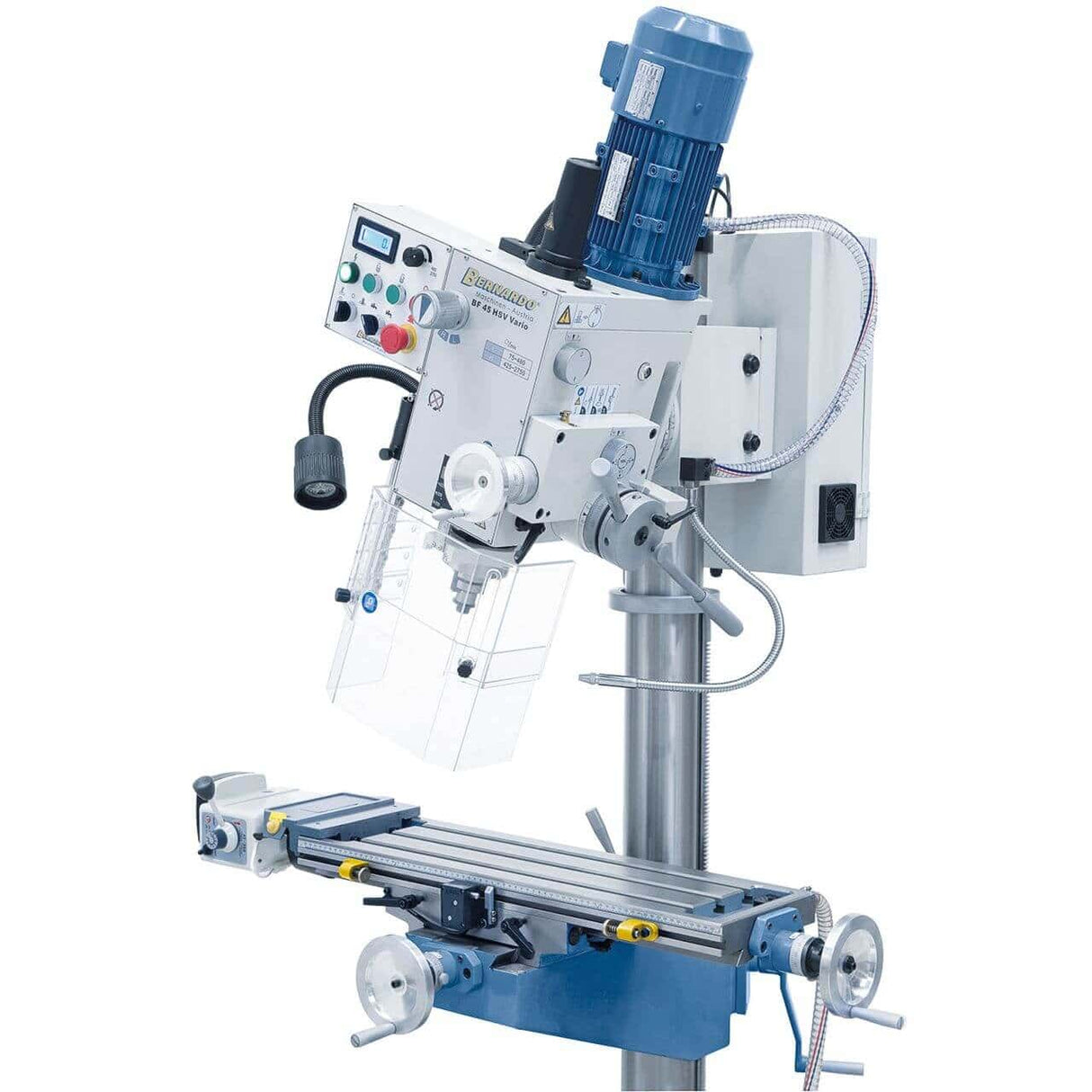 Bernardo BF 45 HSV Vario – Trapano/Fresatrice 3 Assi con Avanzamento