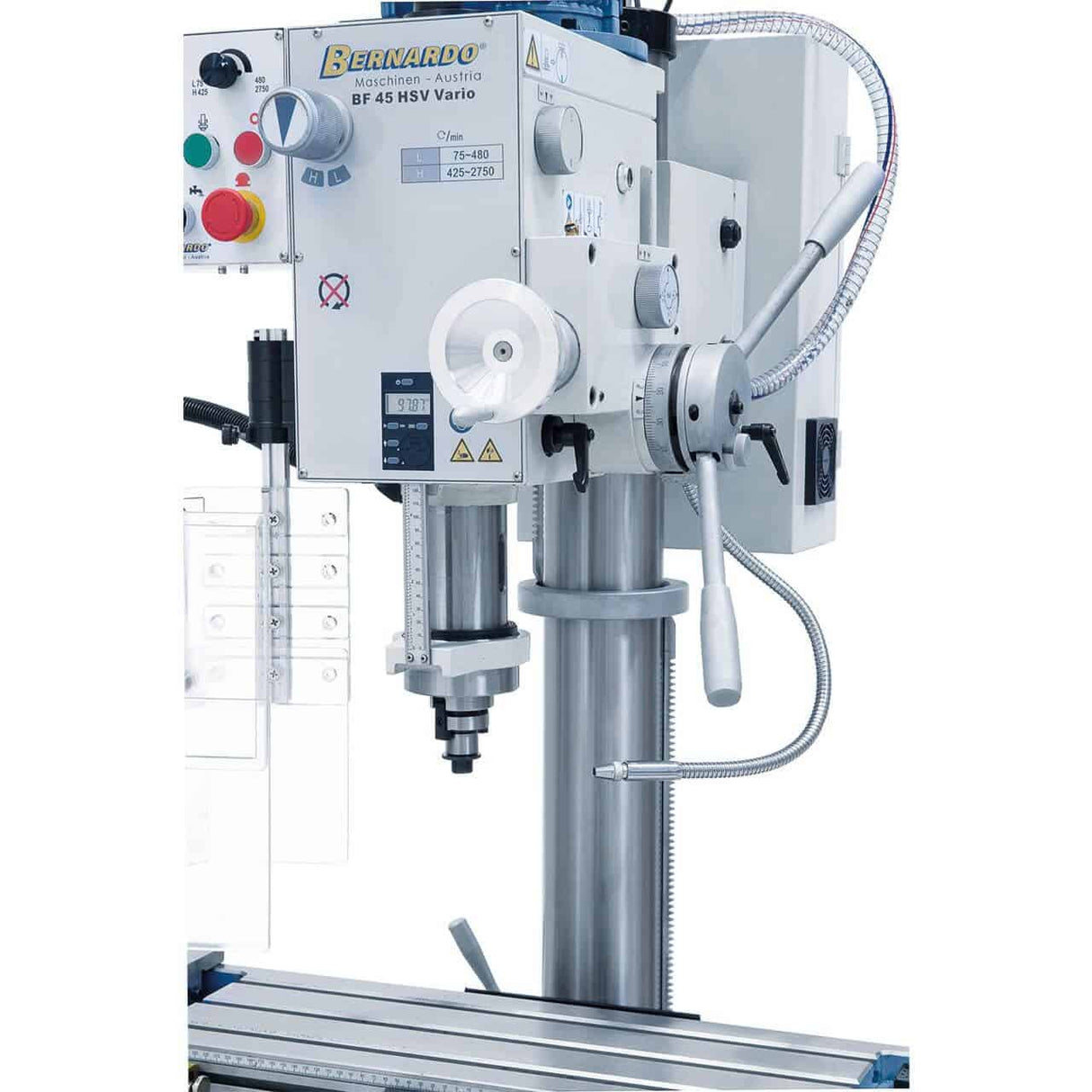 Bernardo BF 45 HSV Vario – Trapano/Fresatrice 3 Assi con Avanzamento