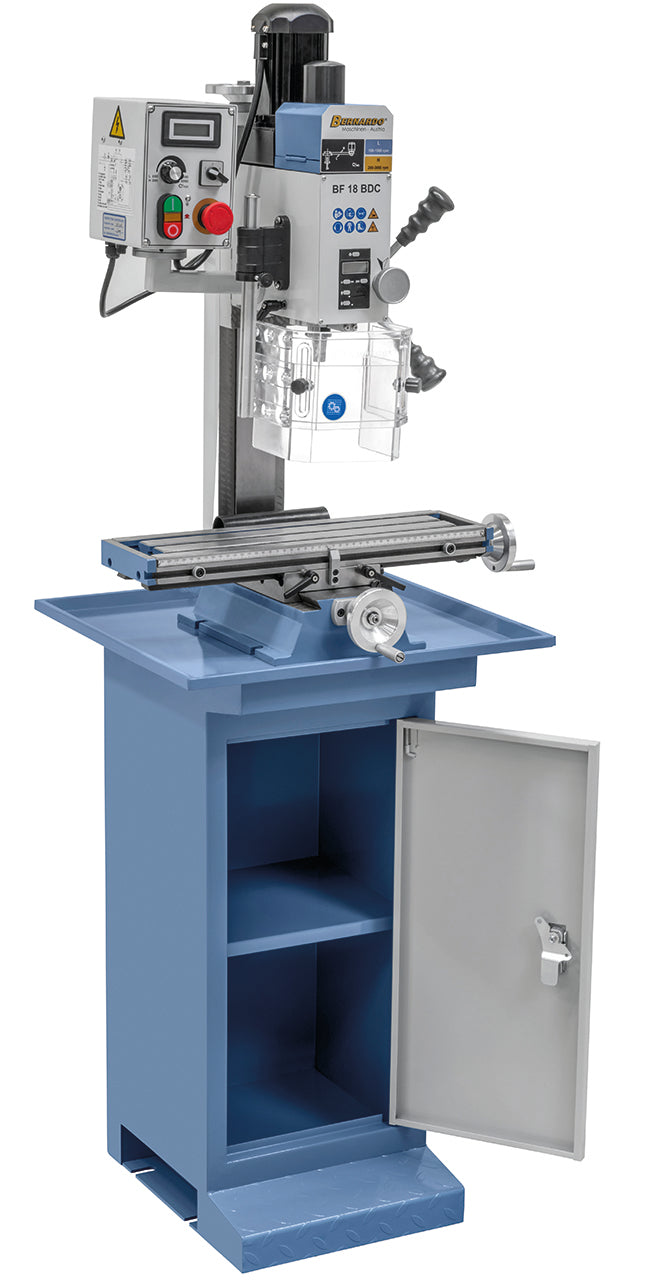 Trapano fresatrice Bernardo BF 18 BDC – Potente e preciso con display digitale