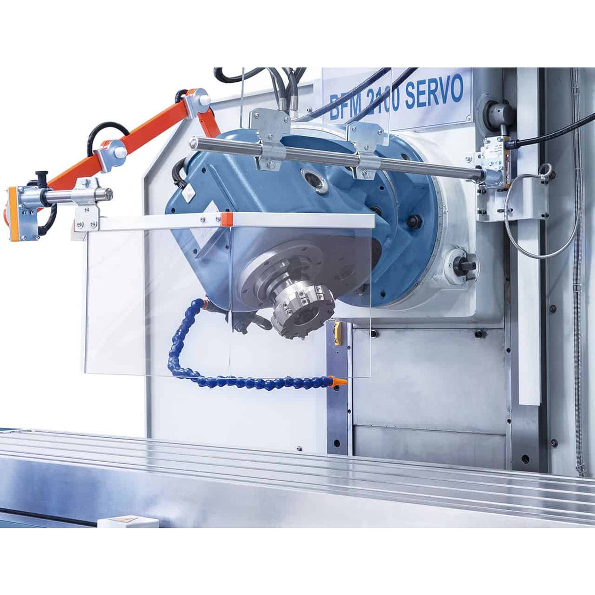 Bernardo Fresatrice a banco BFM 2100 Servo con display 3 assi