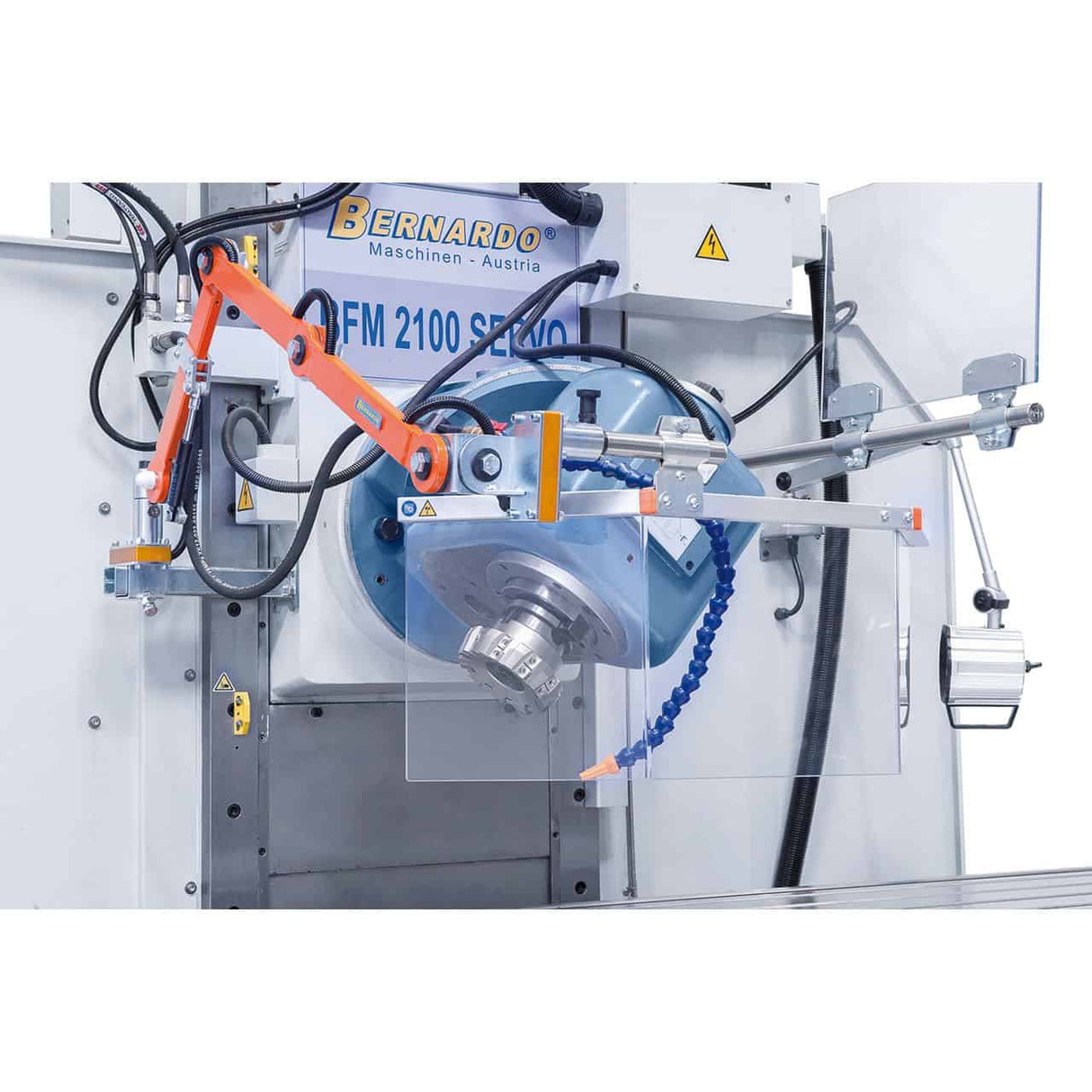 Bernardo Fresatrice a banco BFM 2100 Servo con display 3 assi