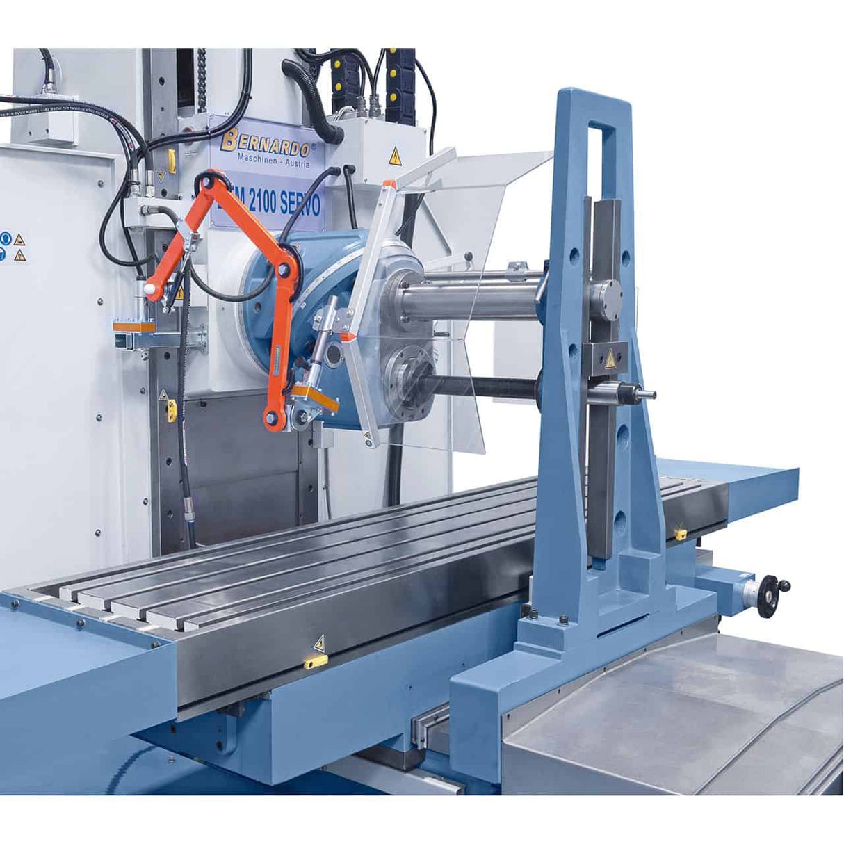 Bernardo Fresatrice a banco BFM 2100 Servo con display 3 assi