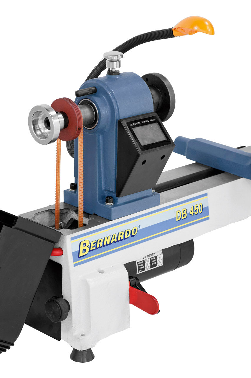 Torno para madera Bernardo madera DB 450 230V + mandriles M33 autocentrantes