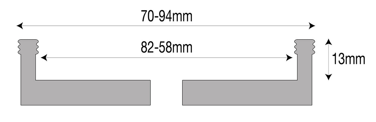 Bernardo Pinza di serraggio M70 zigrinata interna/esterna