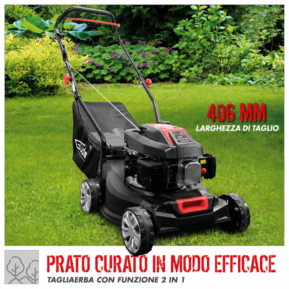Cortacésped Güde ECO WHEELER 412.2 P