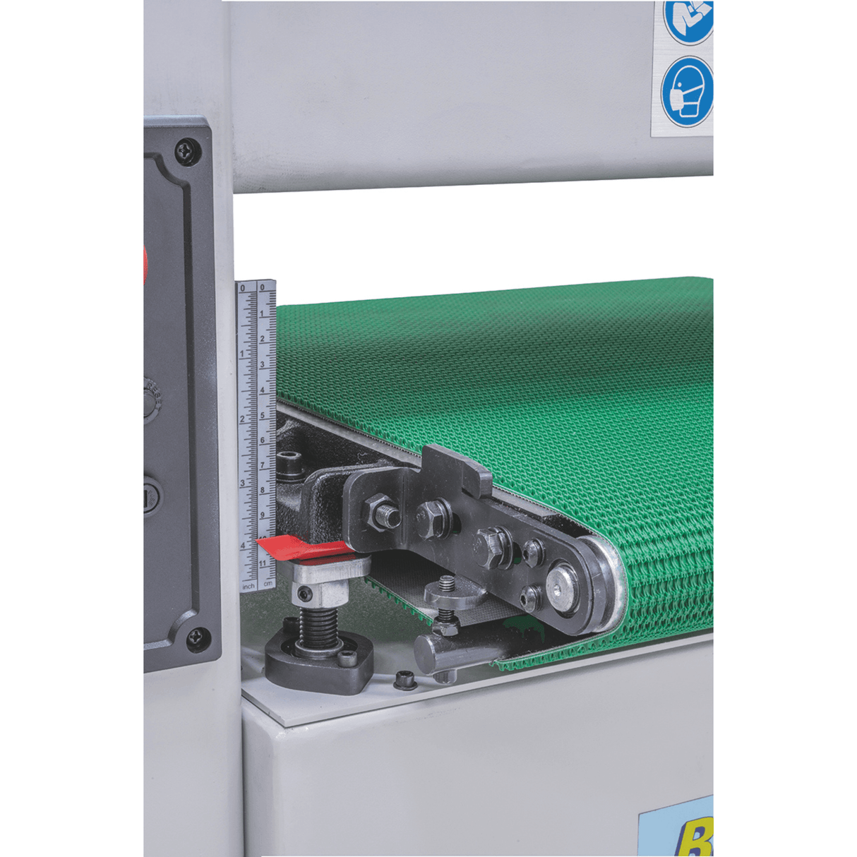 Calibratrice Bernardo ZSM 460 DC – 230V, 460 mm con aspirazione integrata