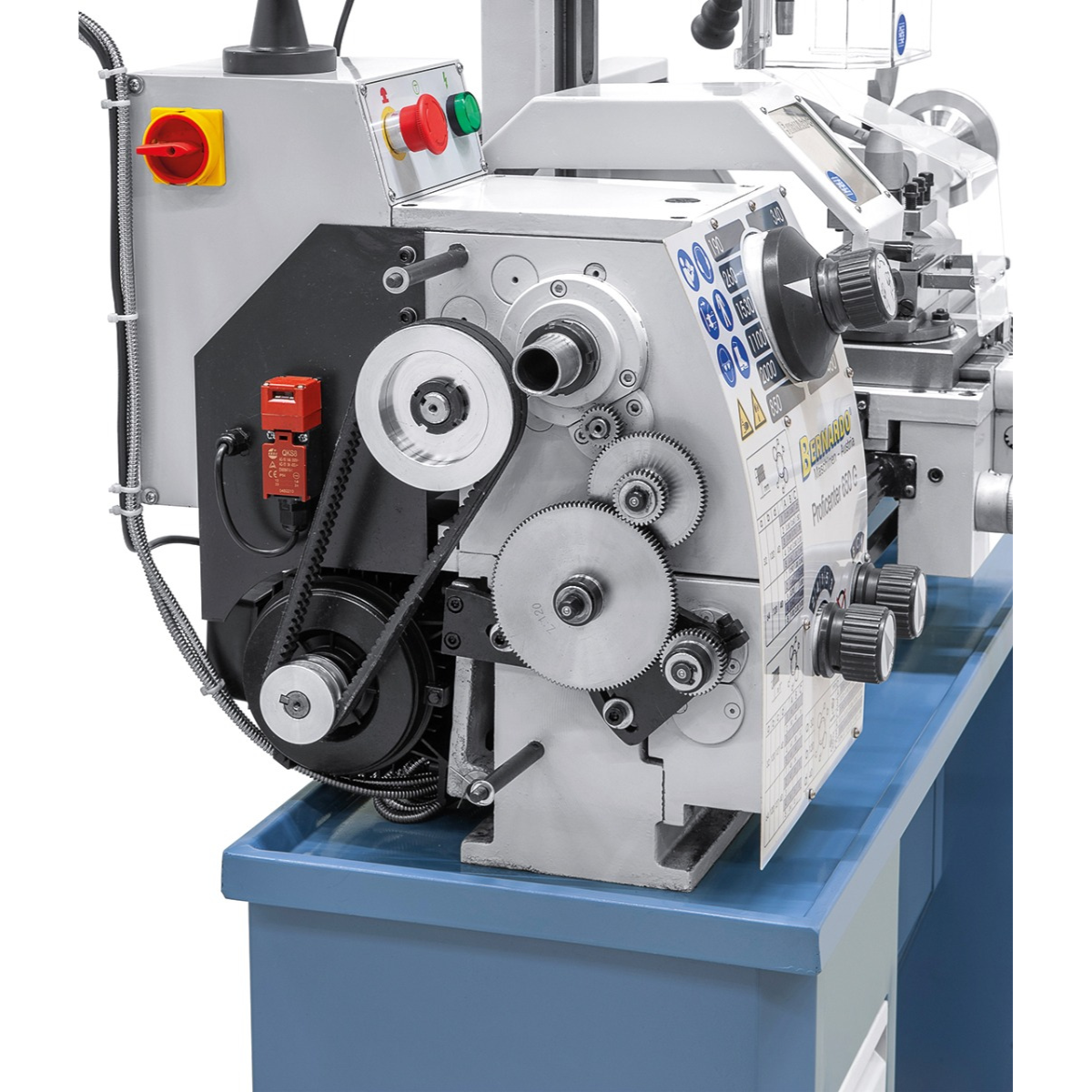 Torno para metal Bernardo fresadora Proficenter 650 G con DRO 2 ejes