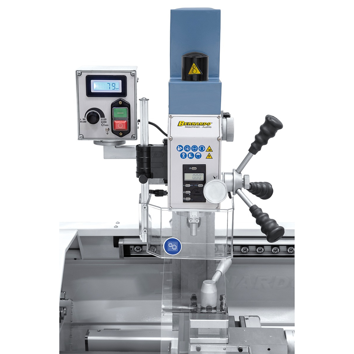 Torno para metal Bernardo fresadora Proficenter 650 G con DRO 2 ejes