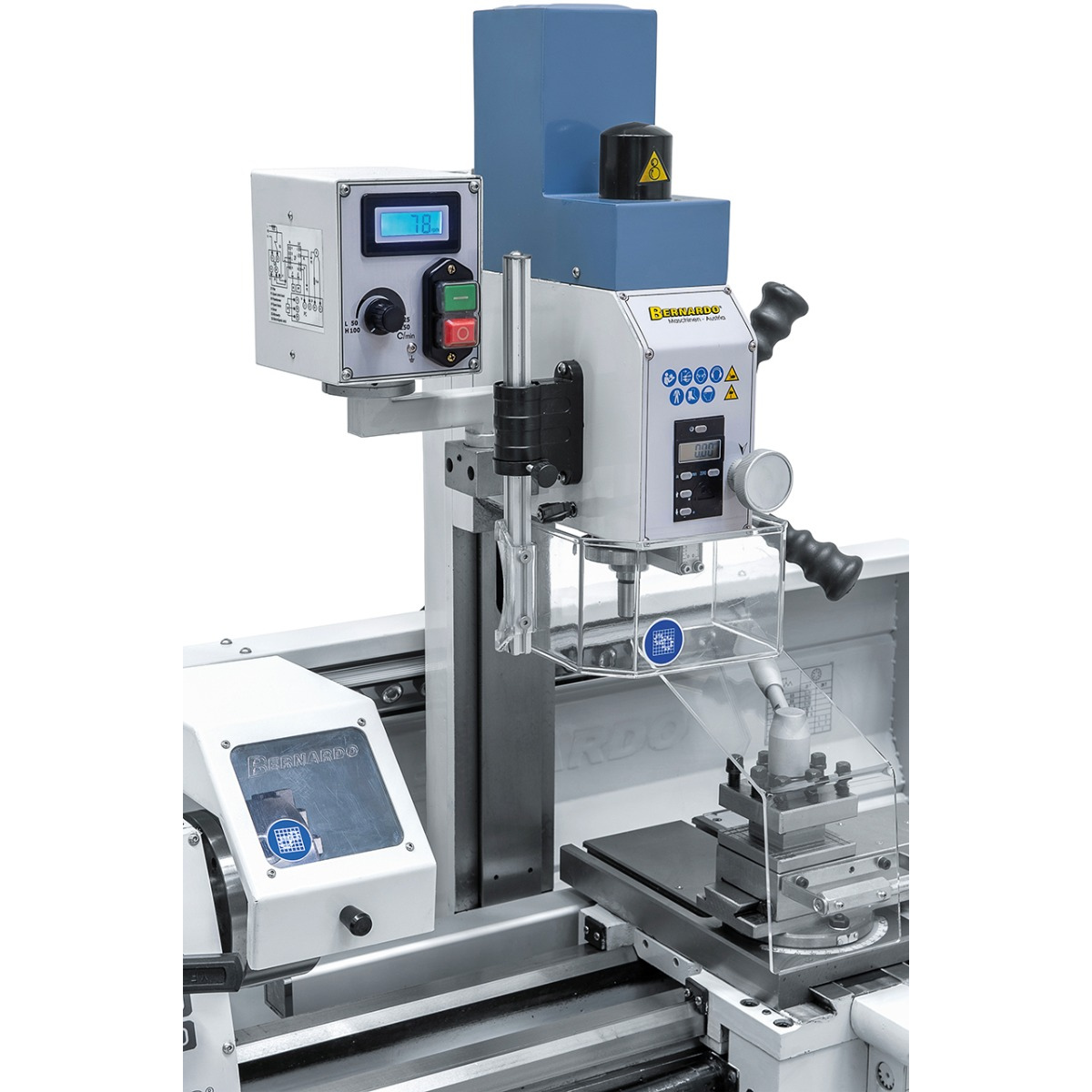 Torno para metal Bernardo fresadora Proficenter 650 G con DRO 2 ejes
