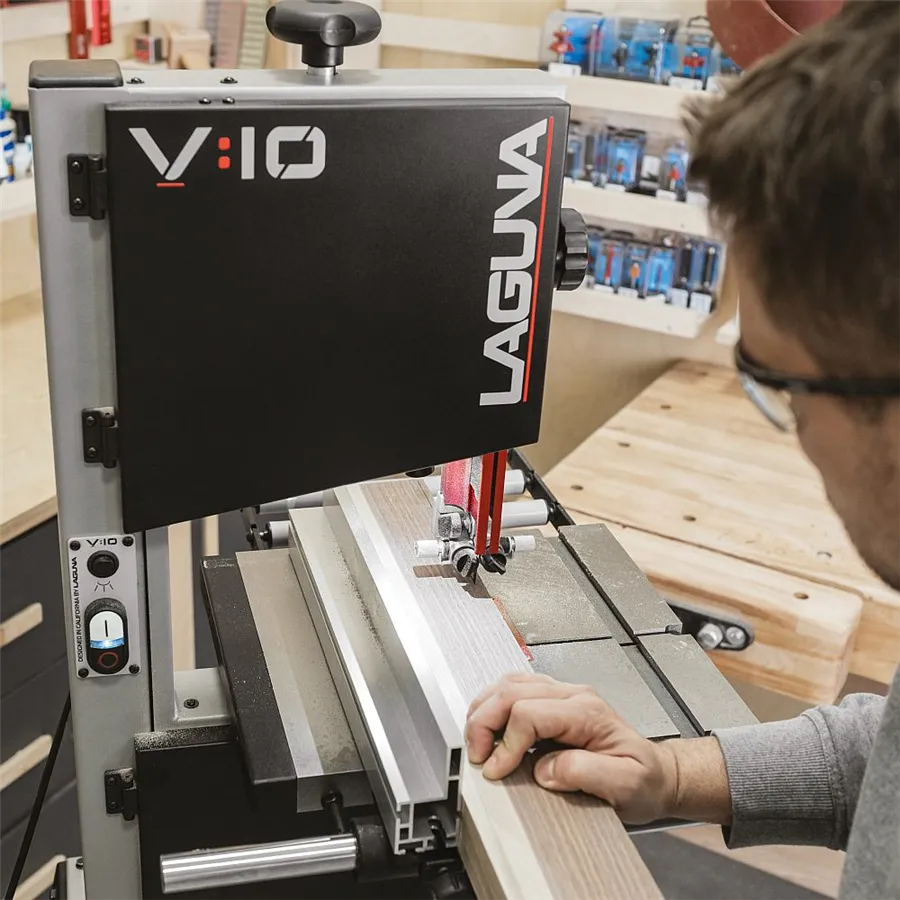 Laguna V10 230V 750W – Sega a nastro 10" professionale