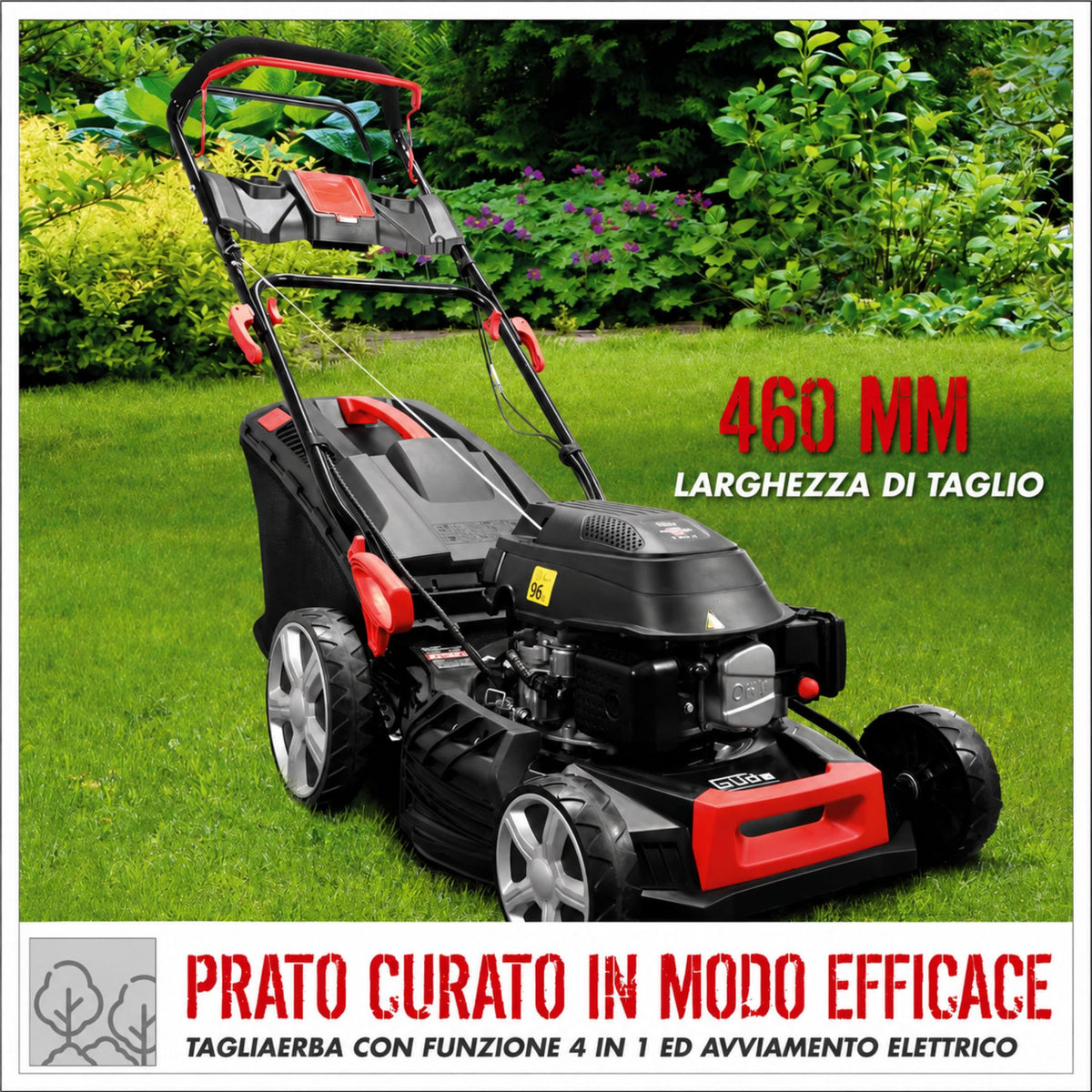 Cortacésped Güde ECO WHEELER 464.4 R Li ES