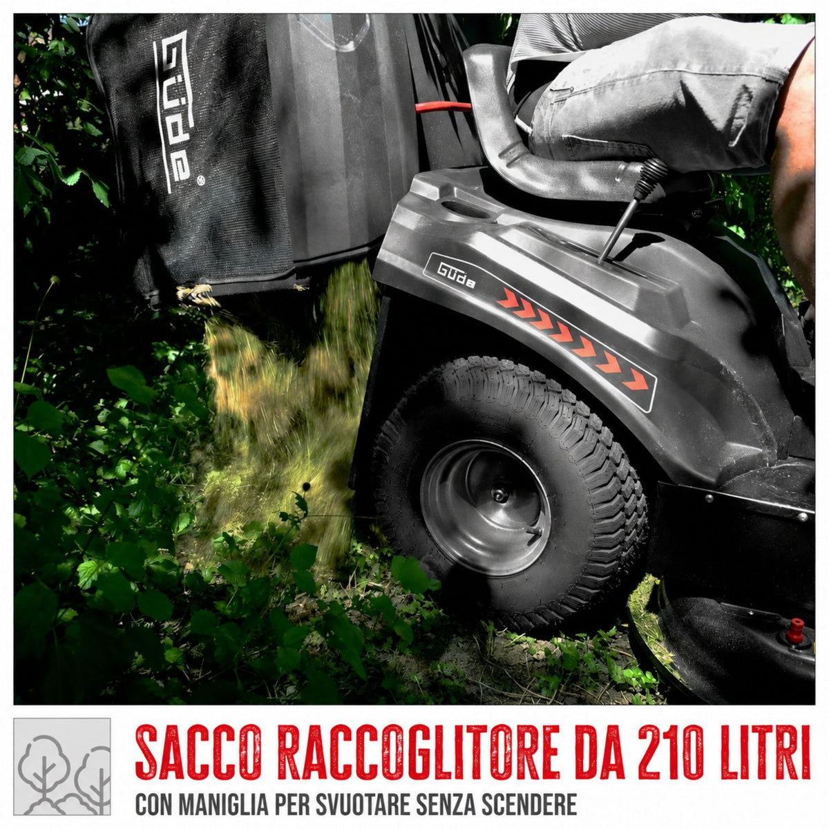 Tractor cortacésped cortacésped Güde GAR 685 T
