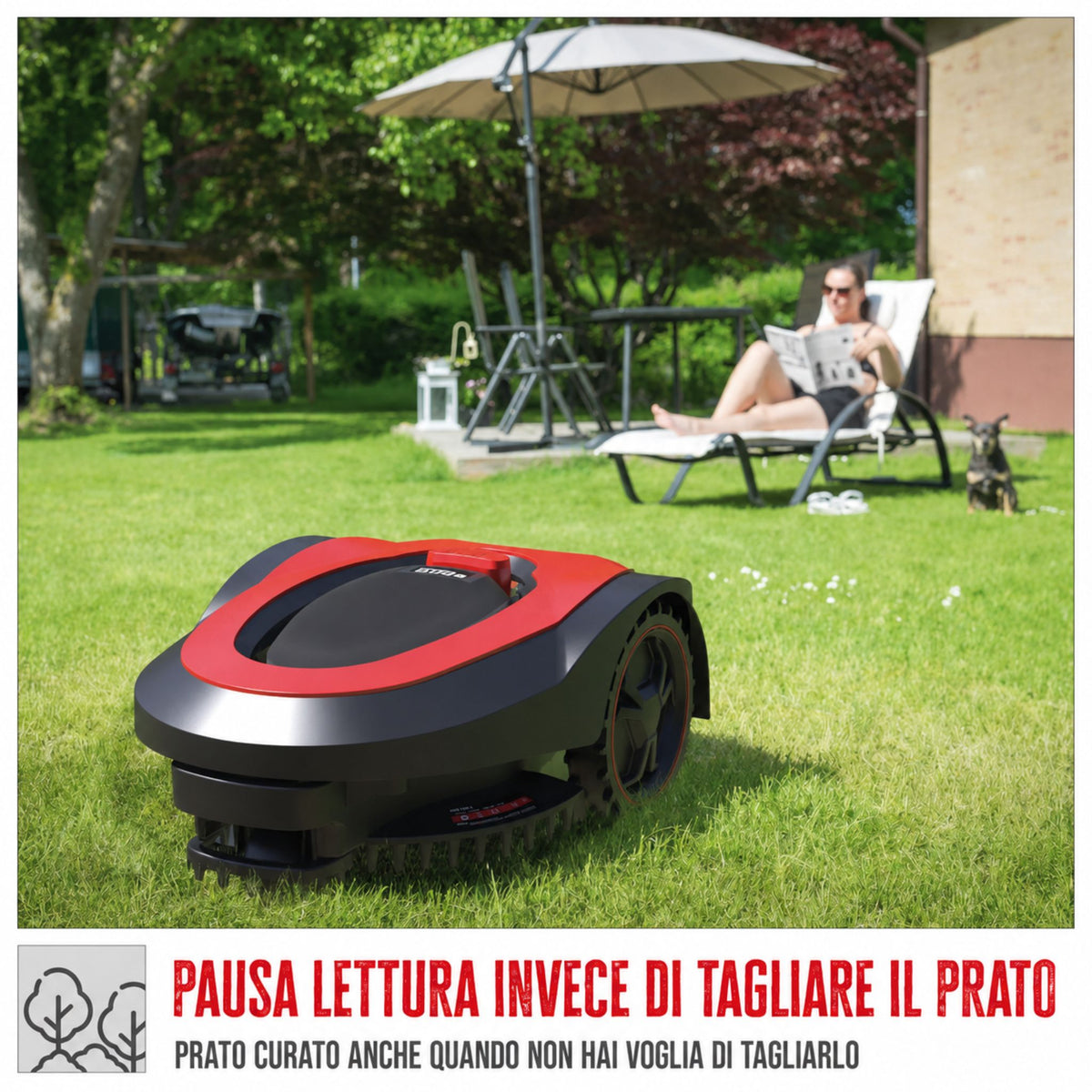 Herramienta de jardinería Guede Güde Robot cortacésped GRR 180.1