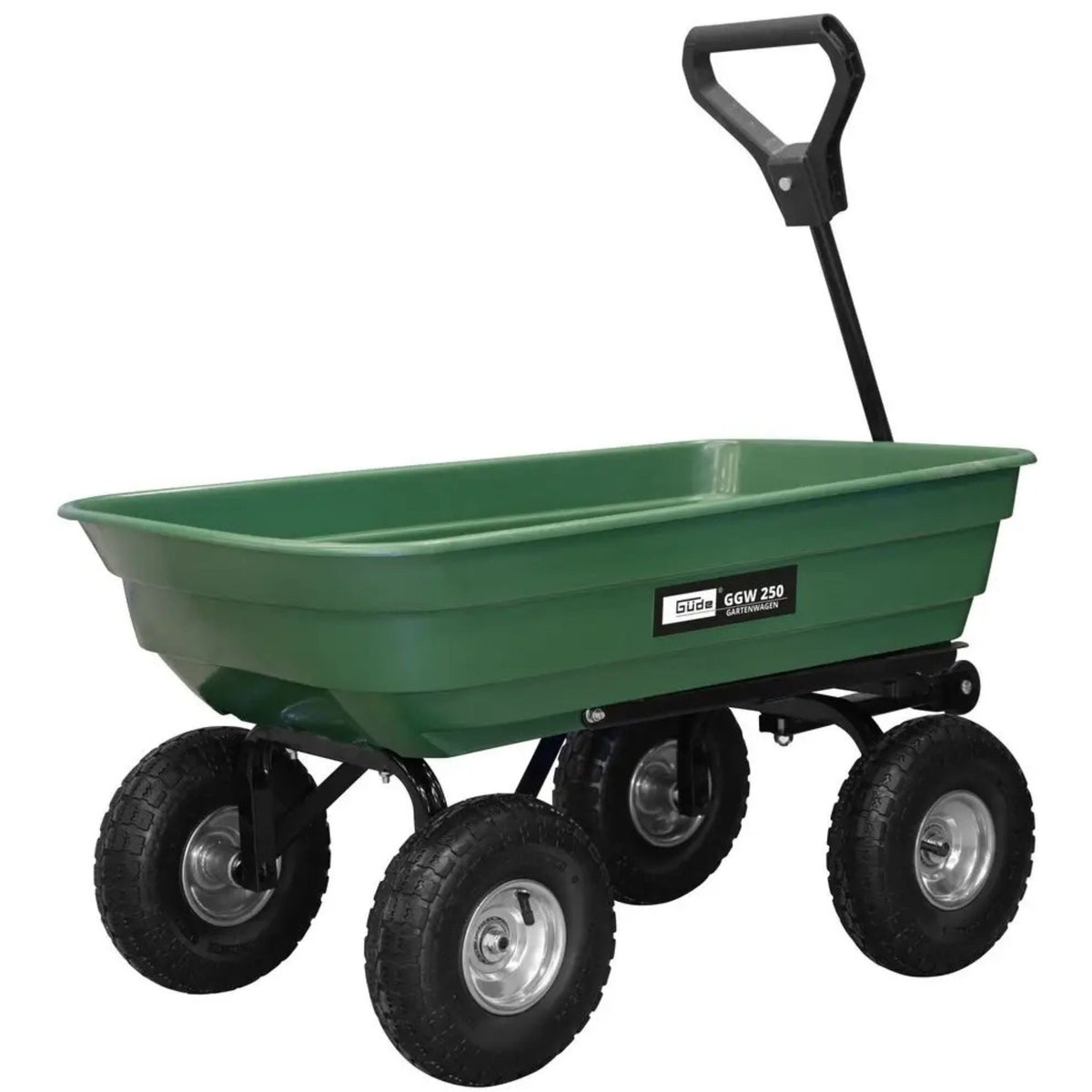 Carro de jardín Güde GGW 250 – Capacidad de carga 250 kg, cuba 75 L