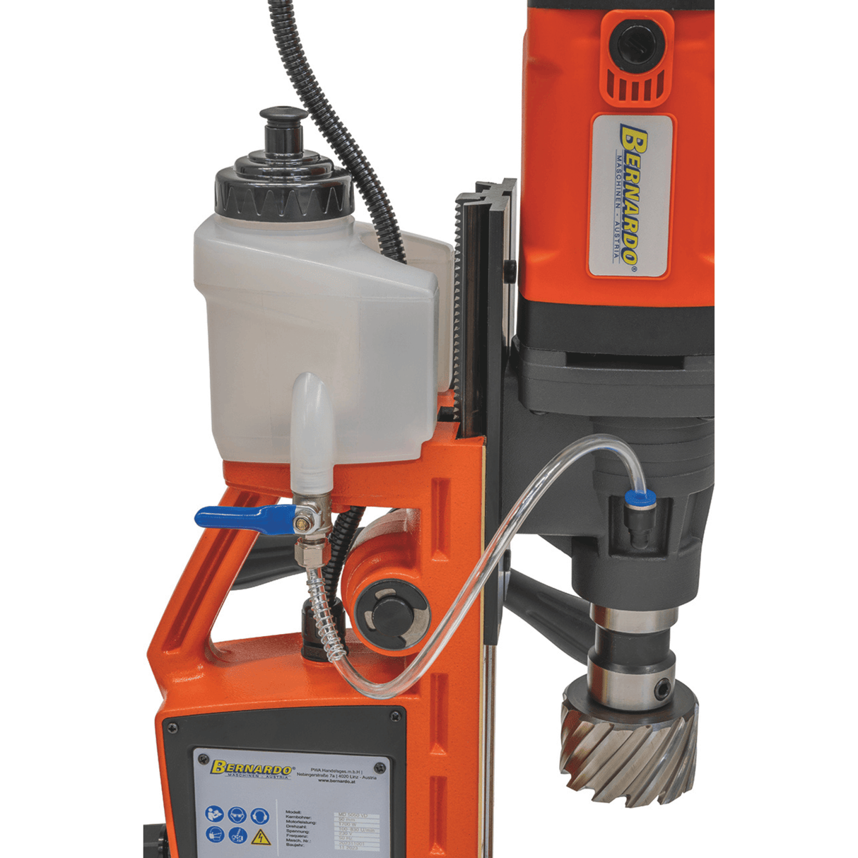 Taladro magnético Bernardo MD 5050 VD – Ø 50 mm × 50 mm, velocidad variable (variable Drive), motor 1700 W, peso 11.2 kg