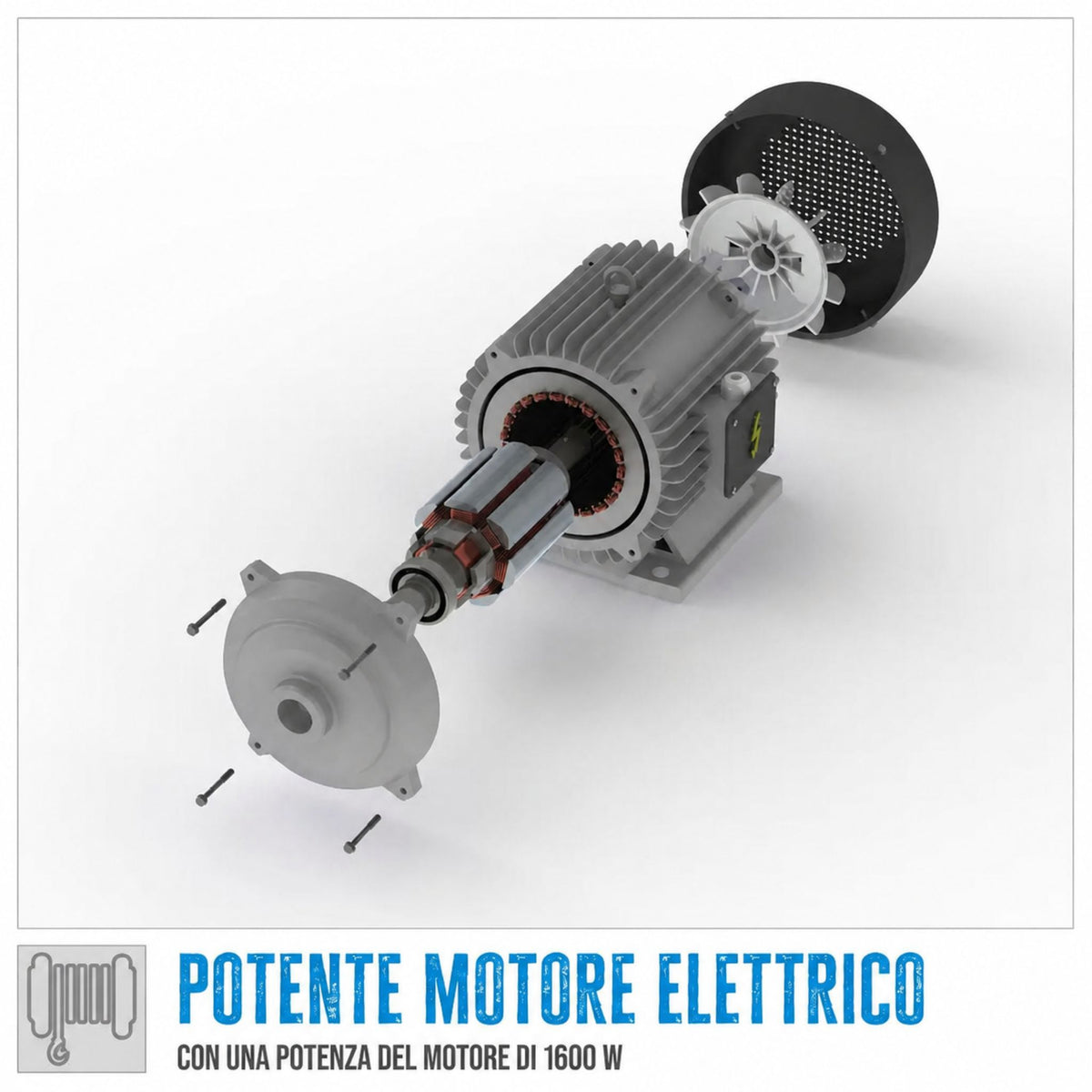 Polipasto eléctrico a cadena Güde GSZ 500/1000