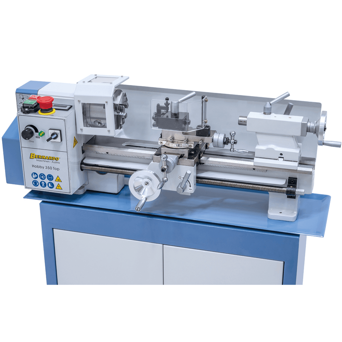 Torno para metal Bernardo Hobby 350 Top compacto 230 V