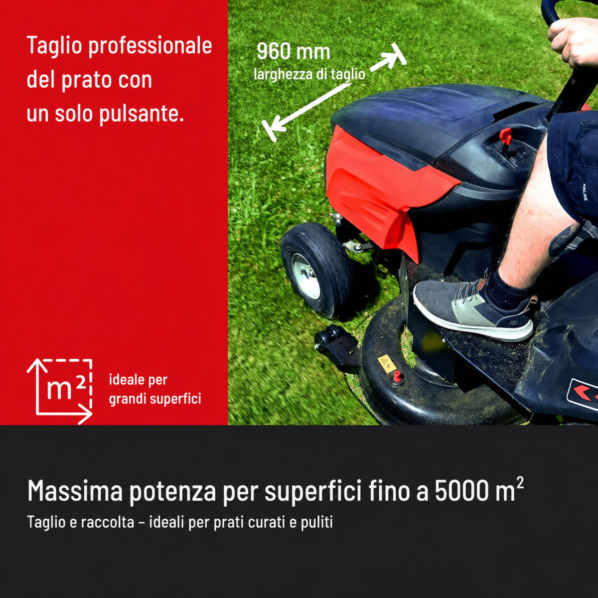 Tractor cortacésped cortacésped Güde GAR 960 T