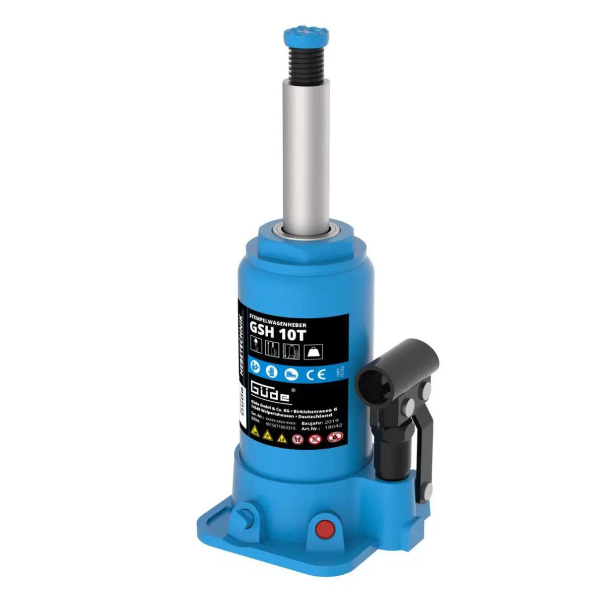 Gato a botella Güde GSH-10T
