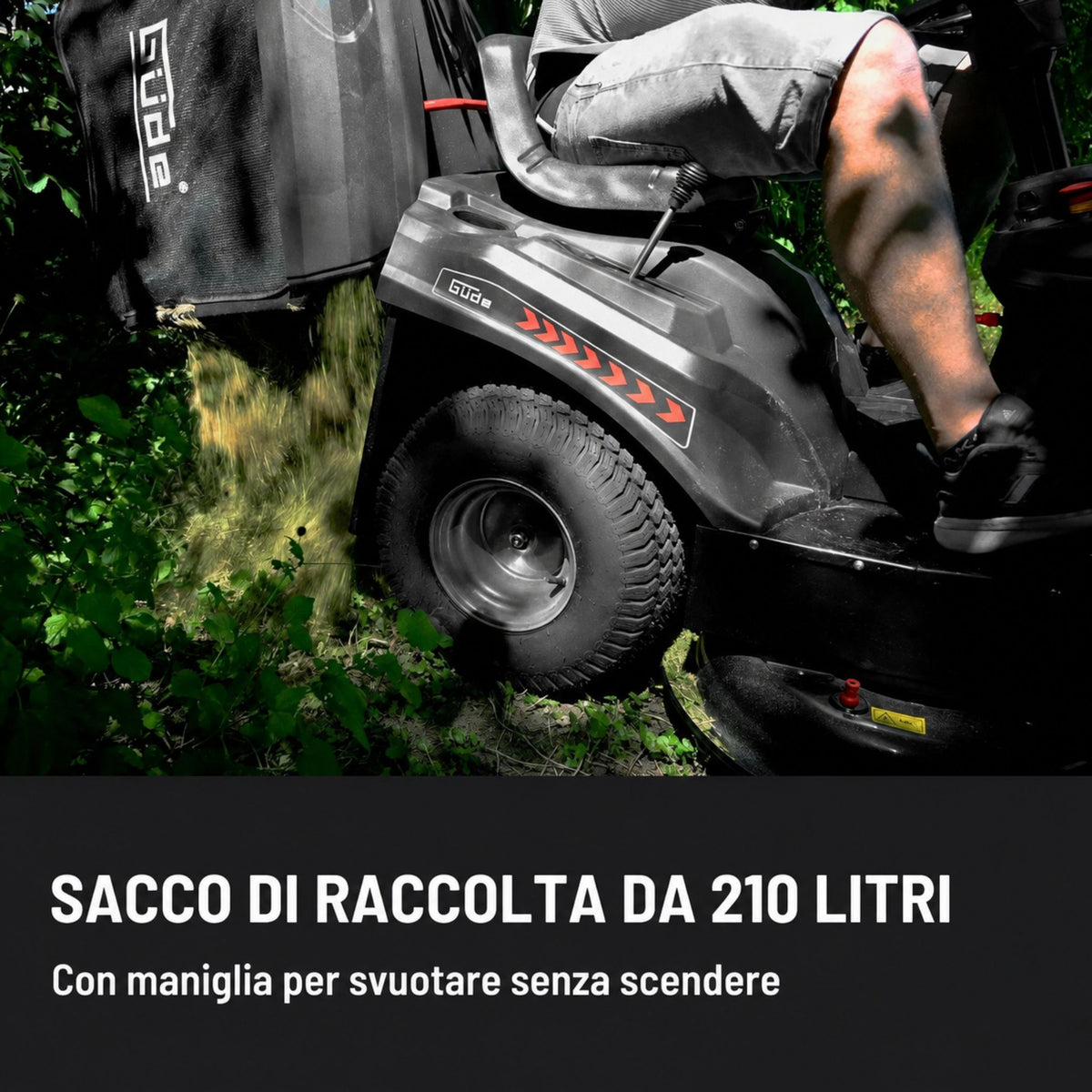 Tractor cortacésped cortacésped Güde GAR 960 T hydrostat