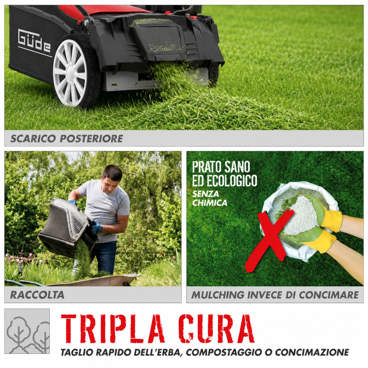 Cortacésped Güde BIG WHEELER 553.1 R ALU