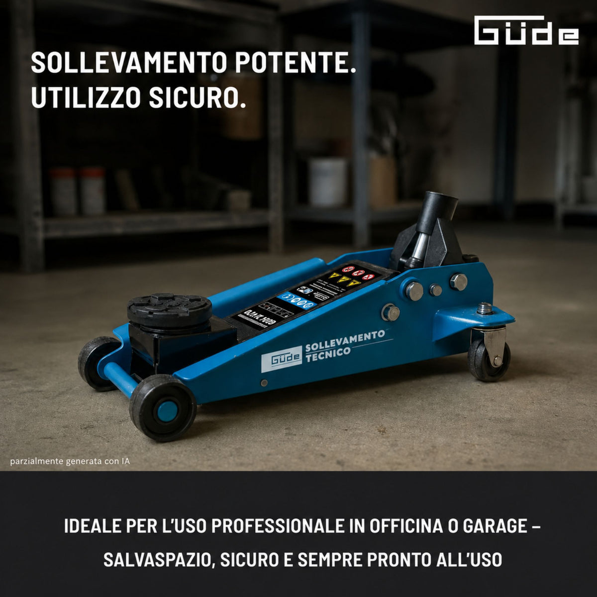 Elevador hidráulico con carro Güde GRH 3/470