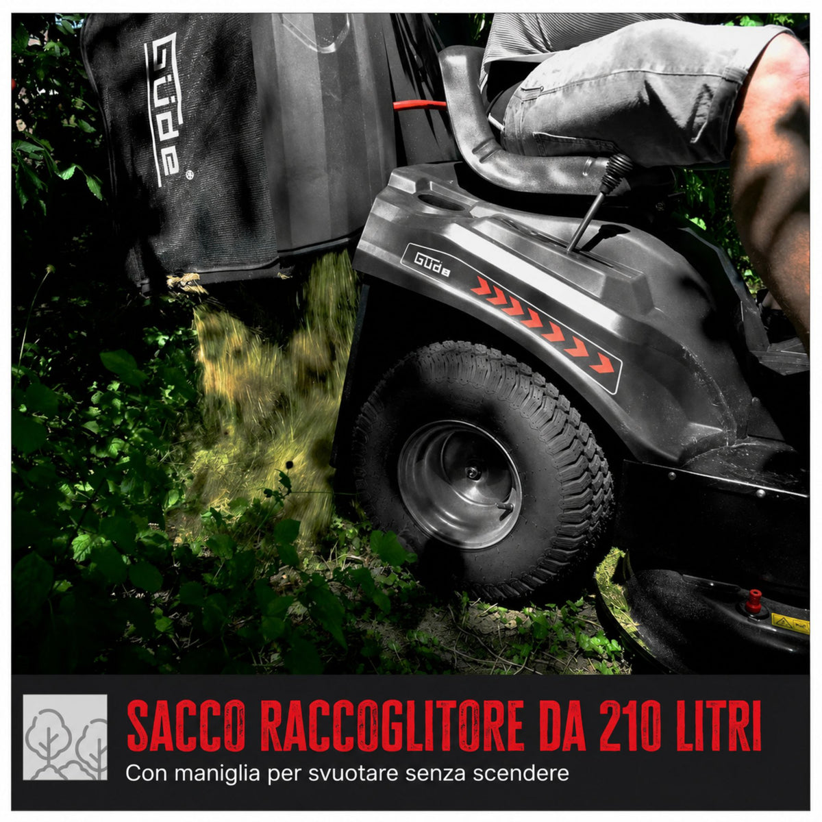 Tractor cortacésped cortacésped Güde GAR 685 T