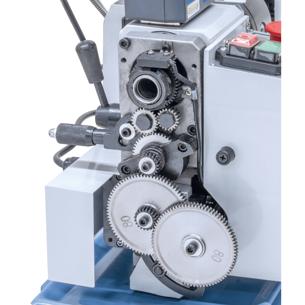 Torno para metal Bernardo Hobby 350 Top compacto con DRO 2 ejes