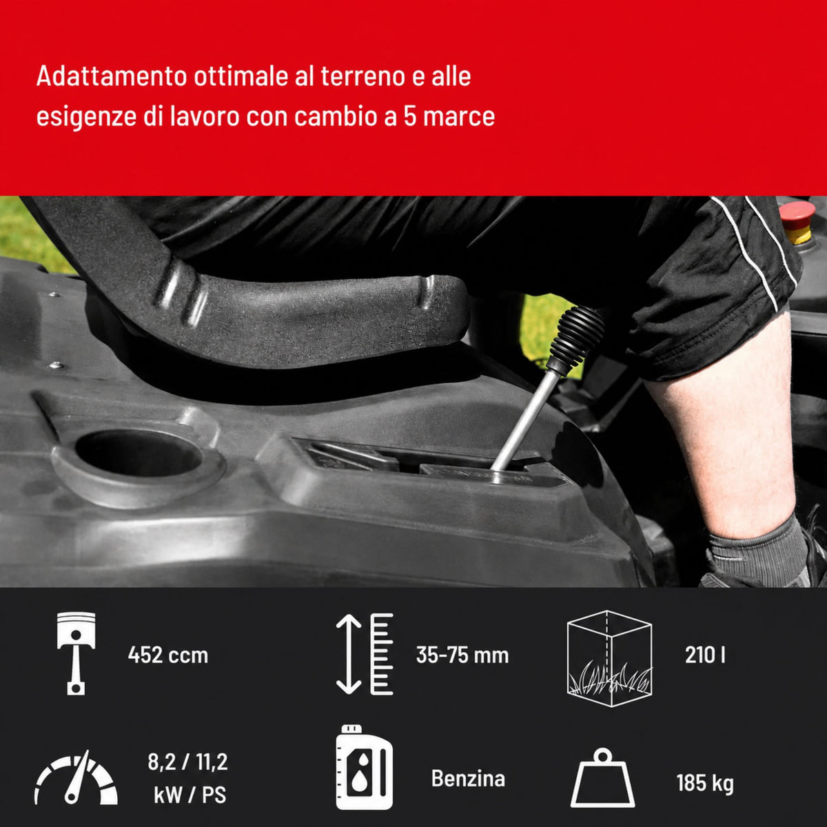 Tractor cortacésped cortacésped Güde GAR 960 T