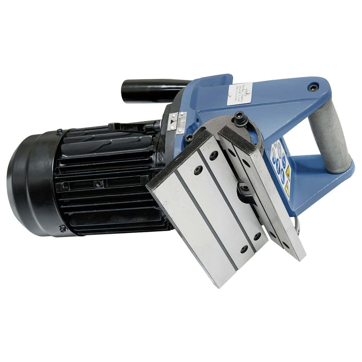 Biseladora portátil Bernardo KFM 200 M – 230V, bisel fino 10 mm, ángulo 15°-45°