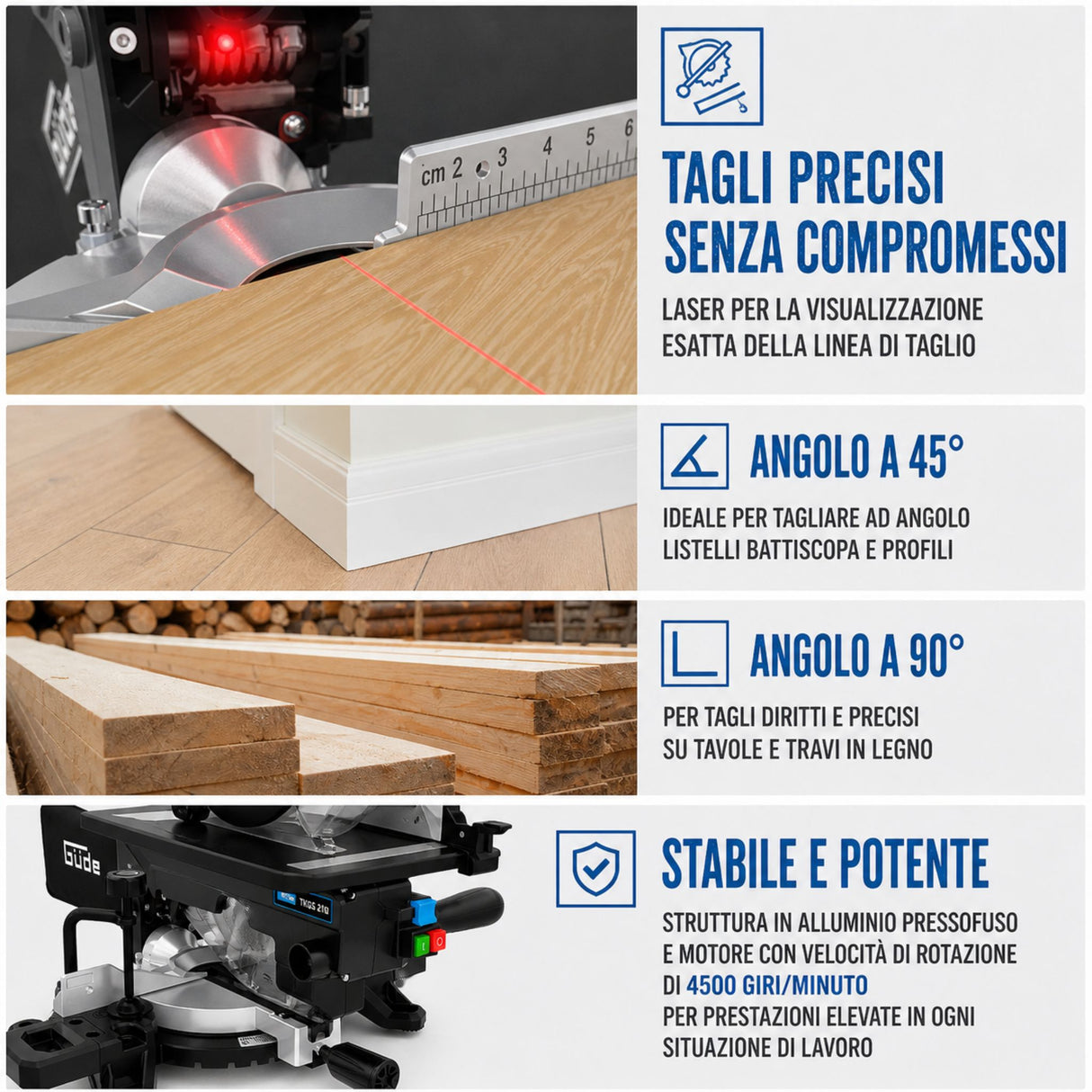 Tronzadora Guede Güde TKGS 210