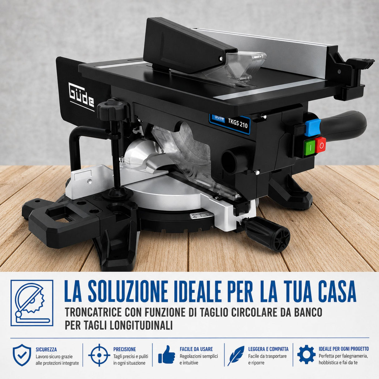 Tronzadora Guede Güde TKGS 210