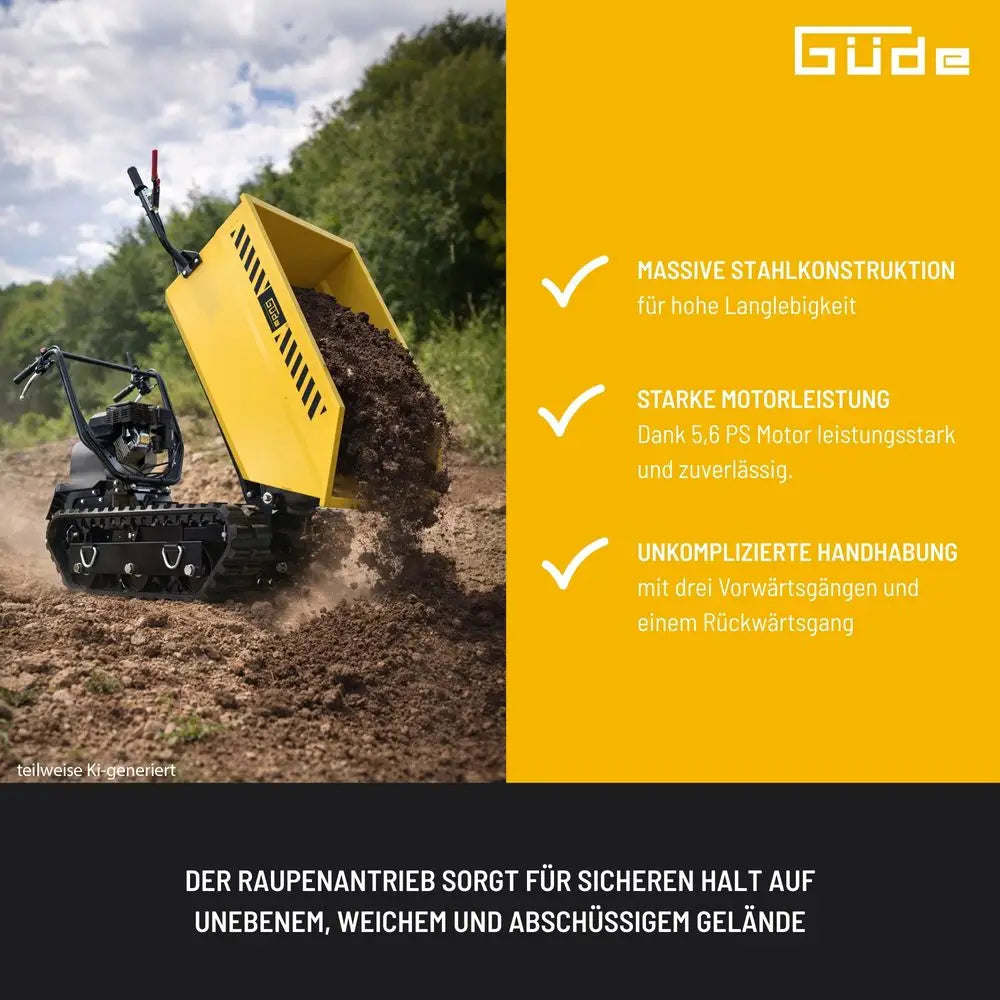 Guede dumper de orugas GRD 400/R
