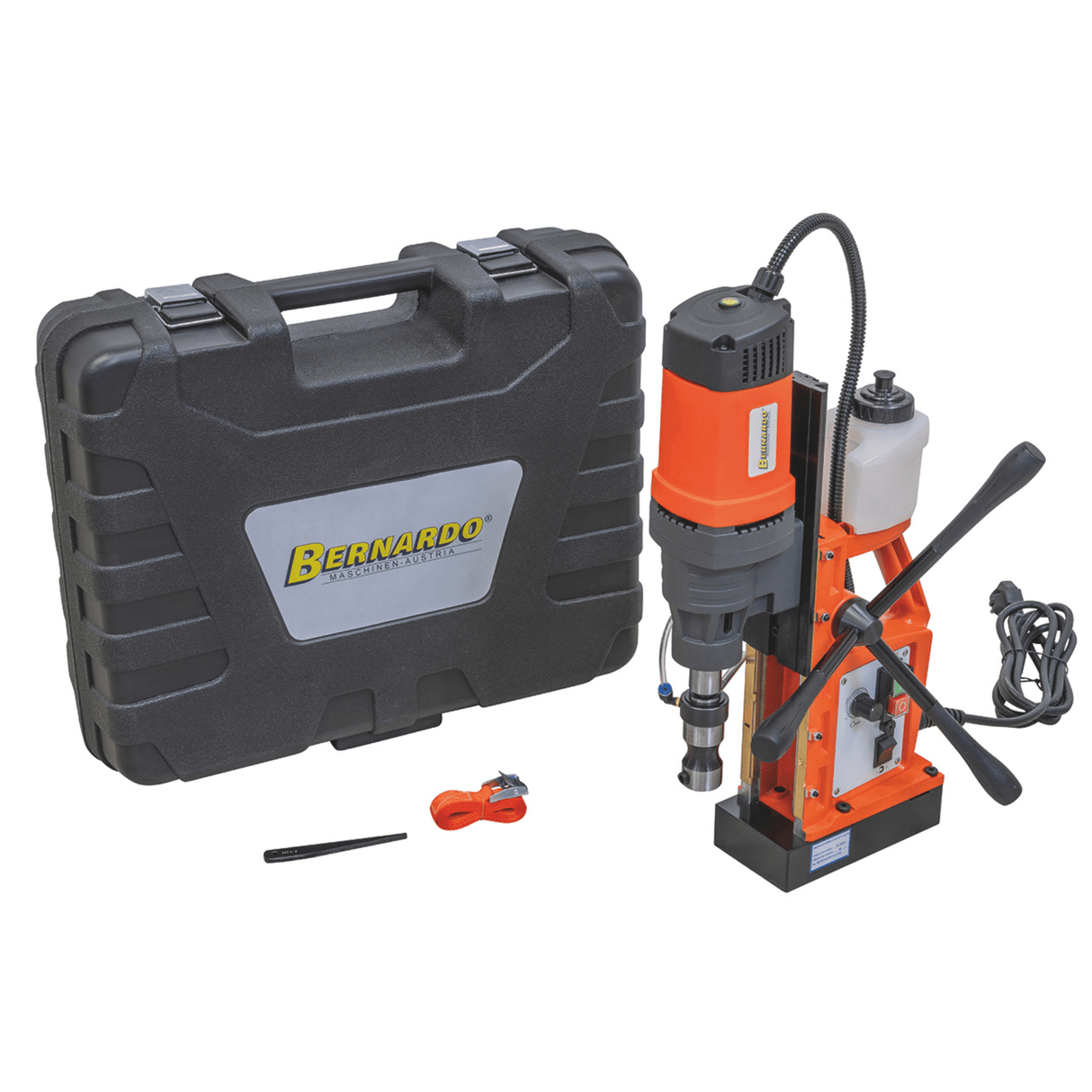 Taladro magnético Bernardo MD 6050 VD – Ø 60 mm × 50 mm, velocidad variable (variable Drive), motor 1890 W, peso 17 kg