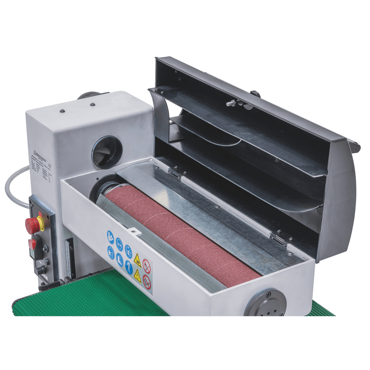 Calibratrice Bernardo ZSM 460 DC – 230V, 460 mm con aspirazione integrata