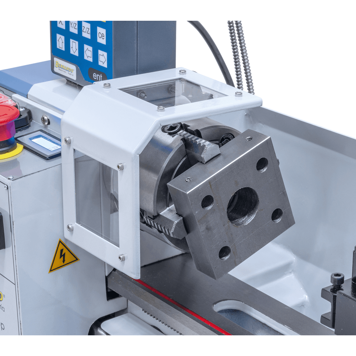 Torno para metal Bernardo Hobby 350 Top compacto con DRO 2 ejes