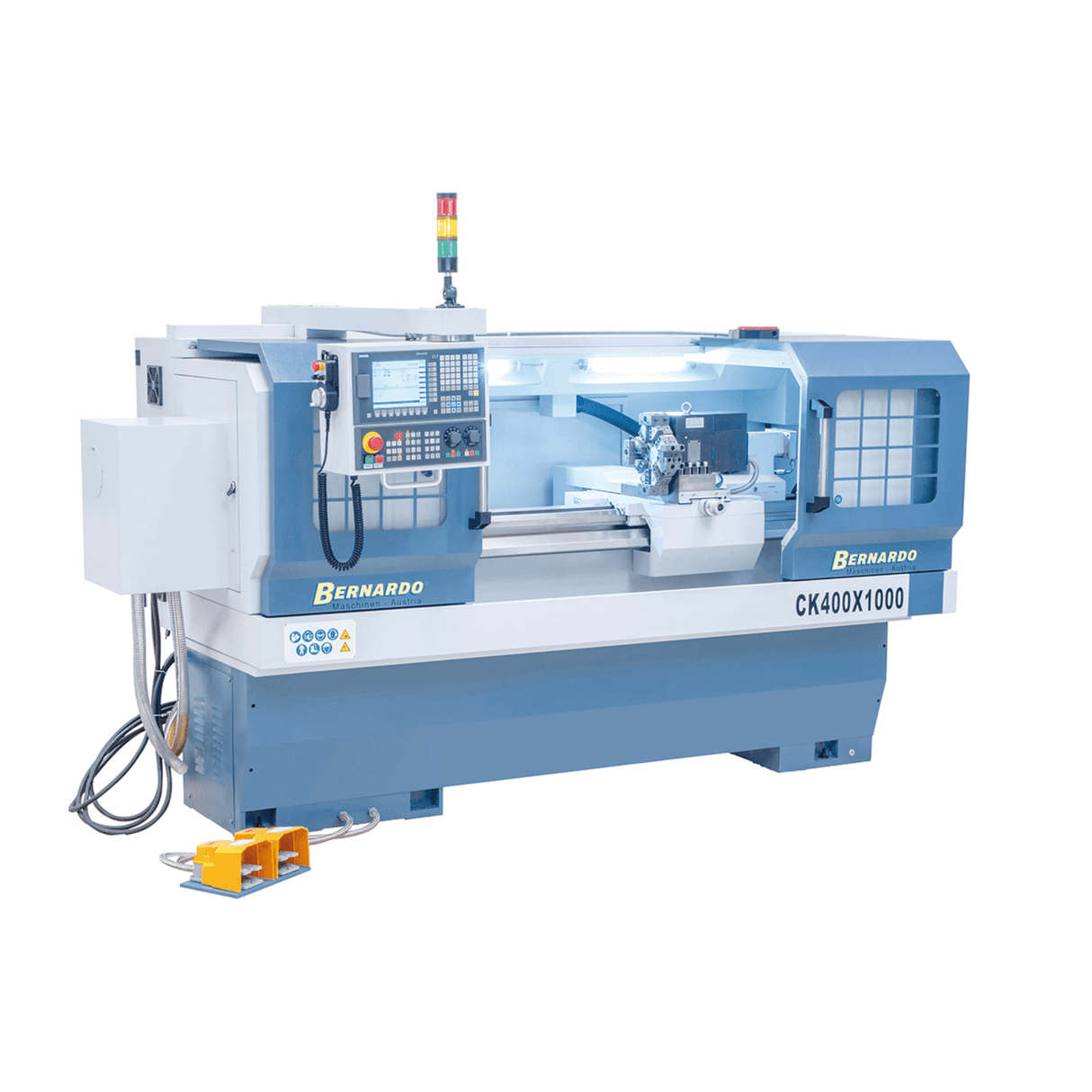 Tornio CNC Bernardo CK 400 x 1000 – Potente e ad alta precisione