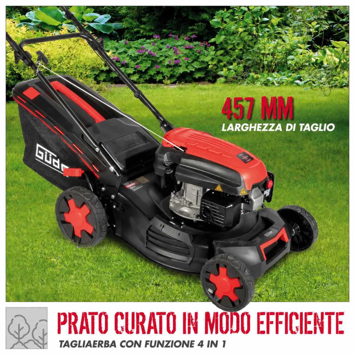 Cortacésped Güde BIG WHEELER 464.3 R