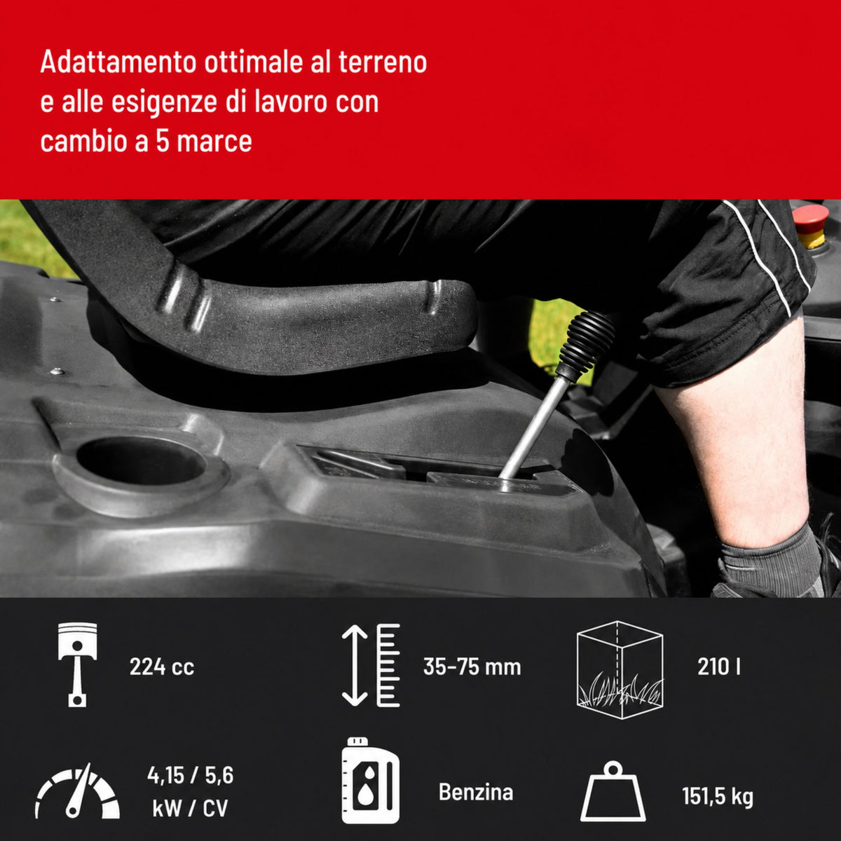 Tractor cortacésped cortacésped Güde GAR 685 T