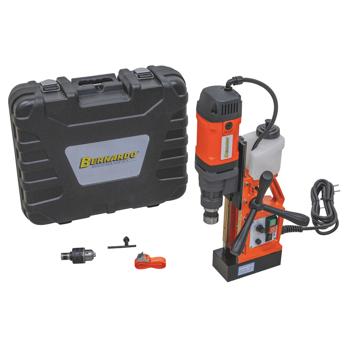 Taladro magnético Bernardo MD 5050 VD – Ø 50 mm × 50 mm, velocidad variable (variable Drive), motor 1700 W, peso 11.2 kg