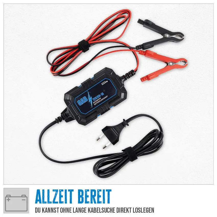 Cargador de batería automático Güde GAB 12V/6V-1A