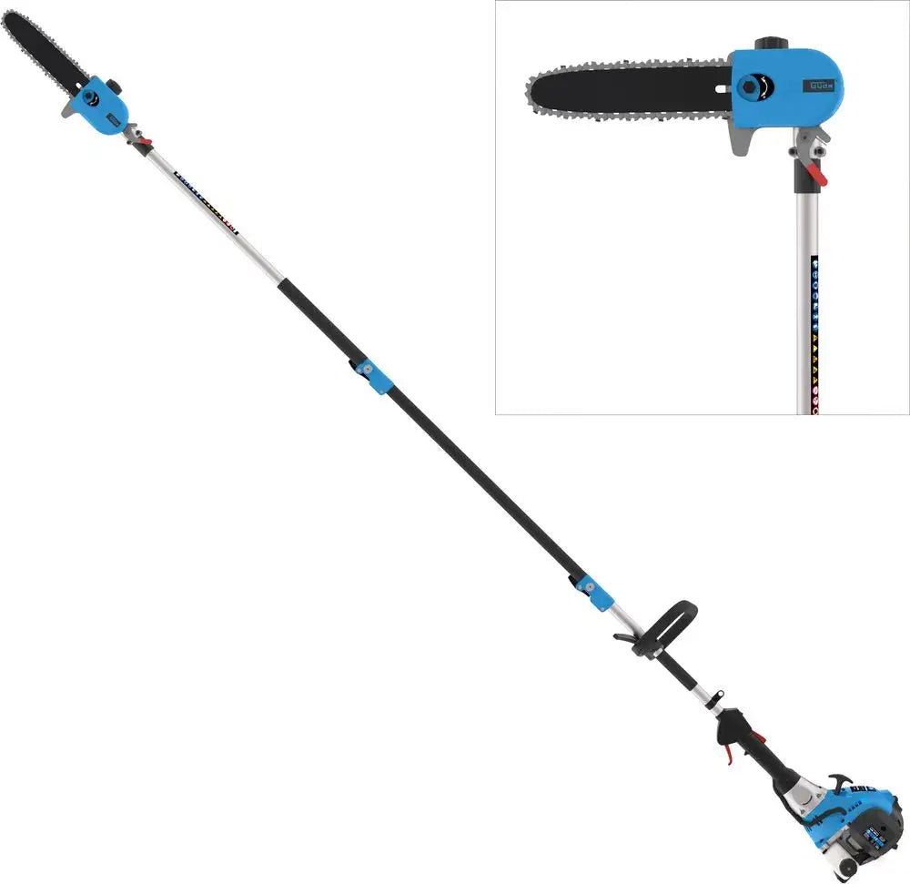 Motosierra a vástago Güde GAK 1001 B – gasolina 2 tempi, cabezal orientable 0–90°