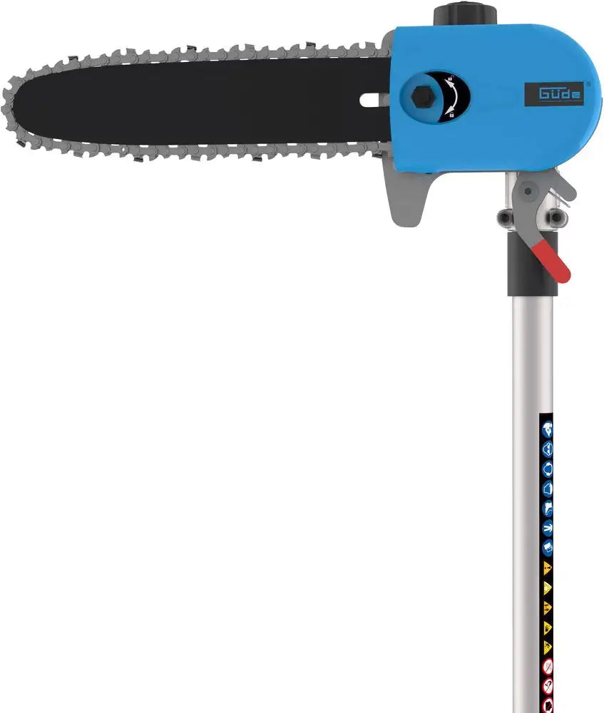 Motosierra a vástago Güde GAK 1001 B – gasolina 2 tempi, cabezal orientable 0–90°