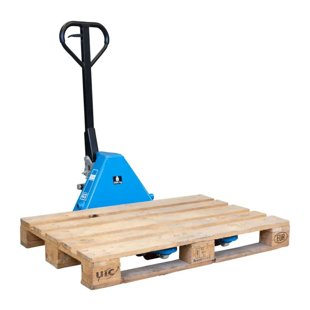 Carro elevador manual Güde 2500 kg – PU (horquillas 800 mm)
