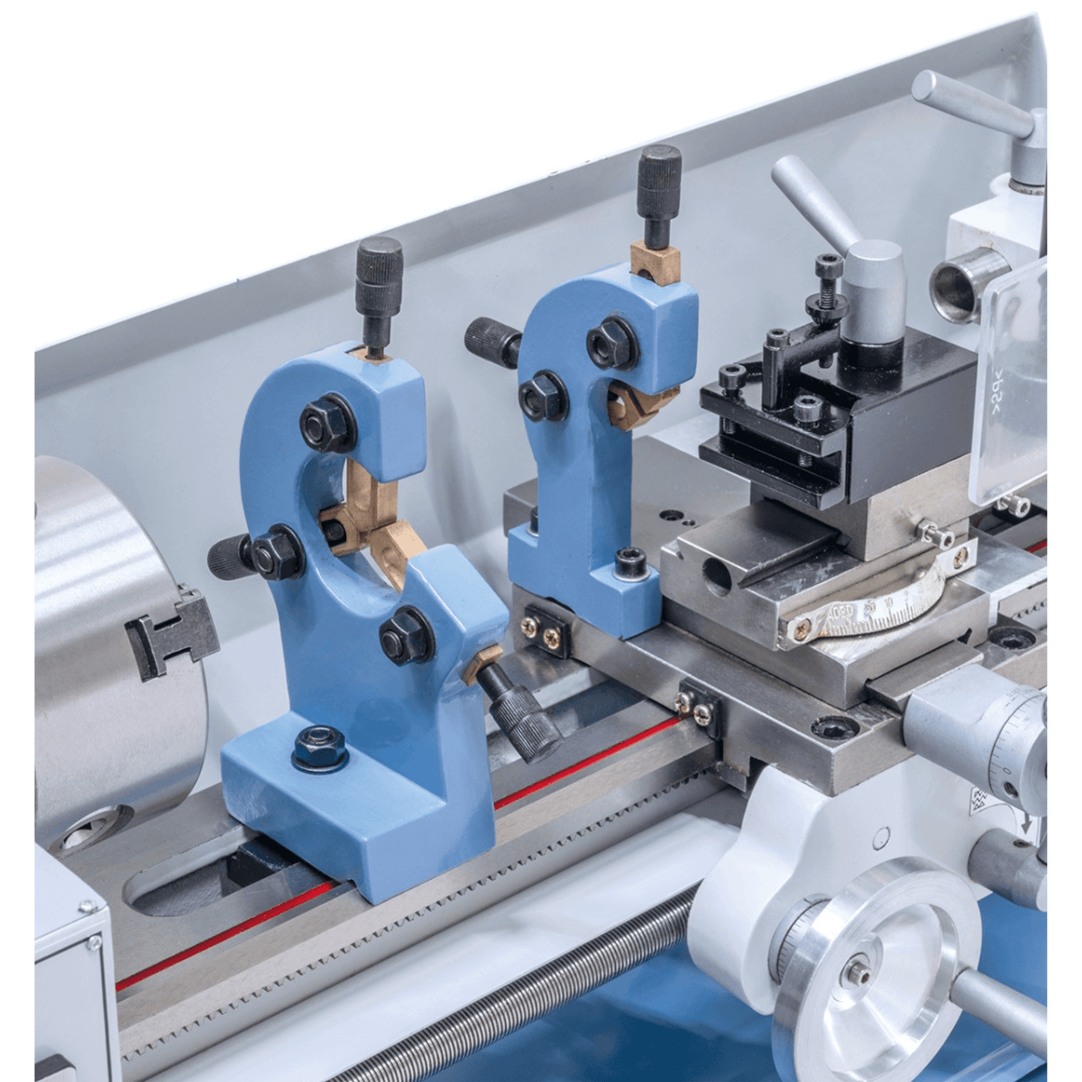 Torno para metal Bernardo Hobby 350 Top compacto con DRO 2 ejes