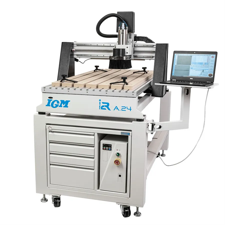 Pantografo CNC IGM i2R A24 – campo trabajo 610 × 1.220 mm