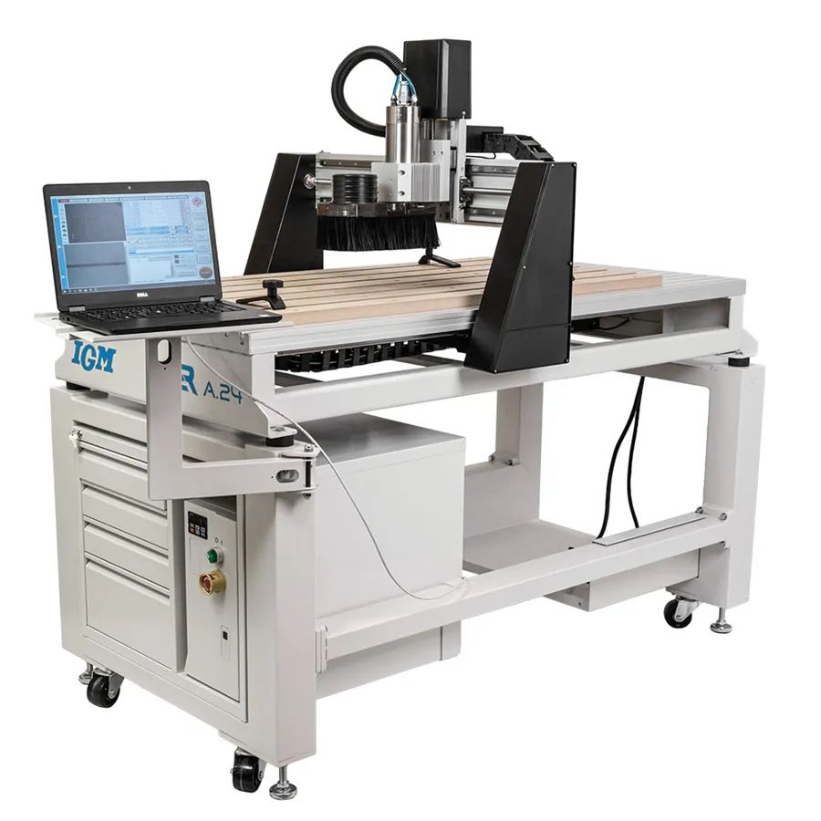 Pantografo CNC IGM i2R A24 – campo trabajo 610 × 1.220 mm