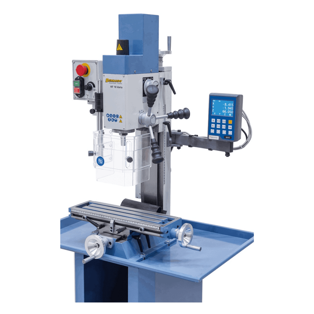 Trapano e Fresatrice KF 16 Vario Bernardo con Display 3 Assi