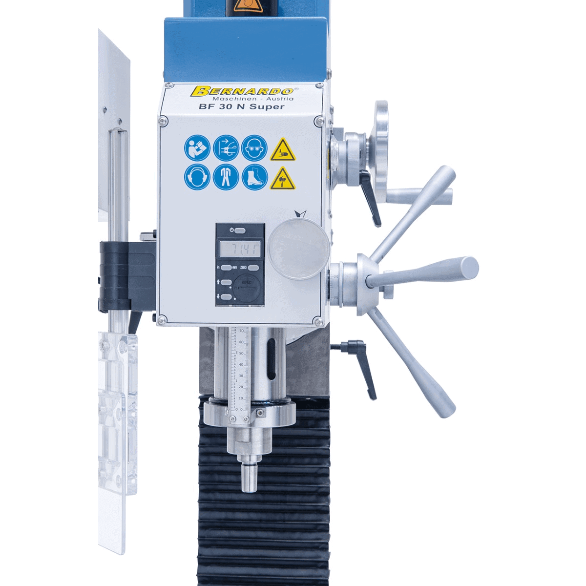 Bernardo Trapano-Fresatrice BF 30 N Super – 3 Assi con Avanzamento X AL 350 D